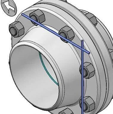 法兰螺栓孔定位的基本原则